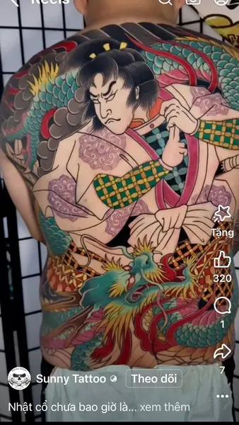 Samurai tattoo idea