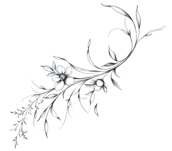flowers tattoo