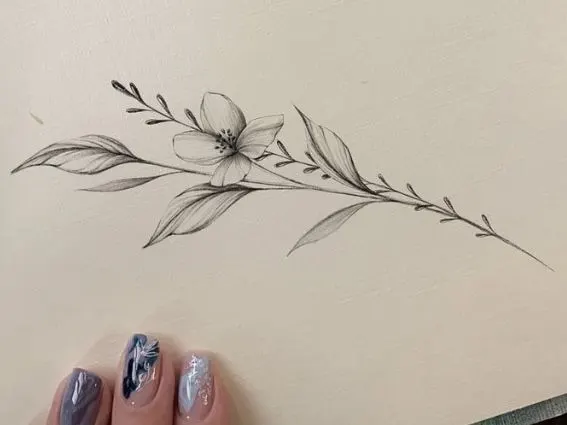 flowers tattoo