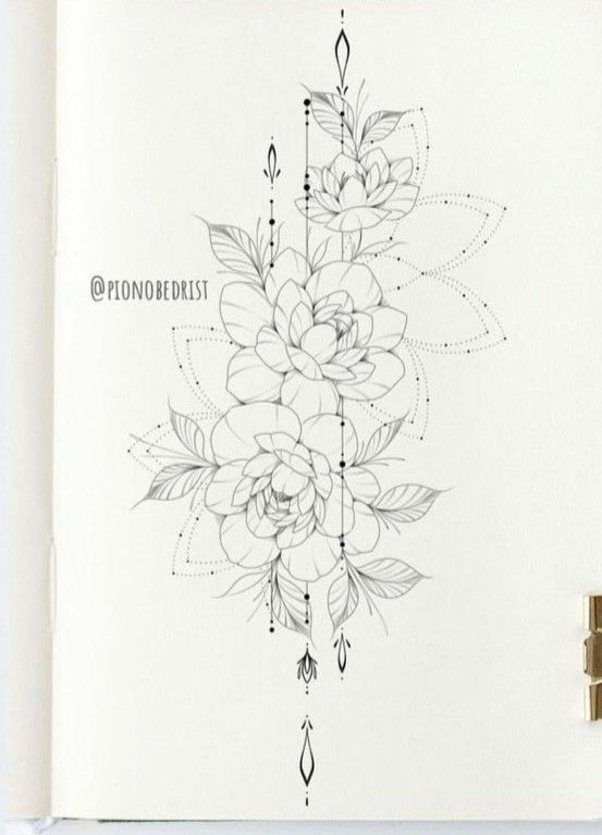 flowers tattoo