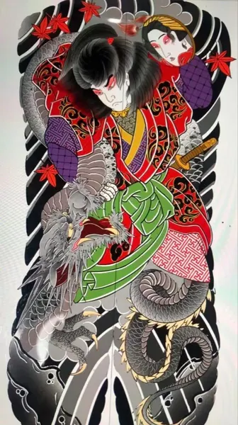 900+ ý tưởng hay nhất về Samurai tattoo trong 2026