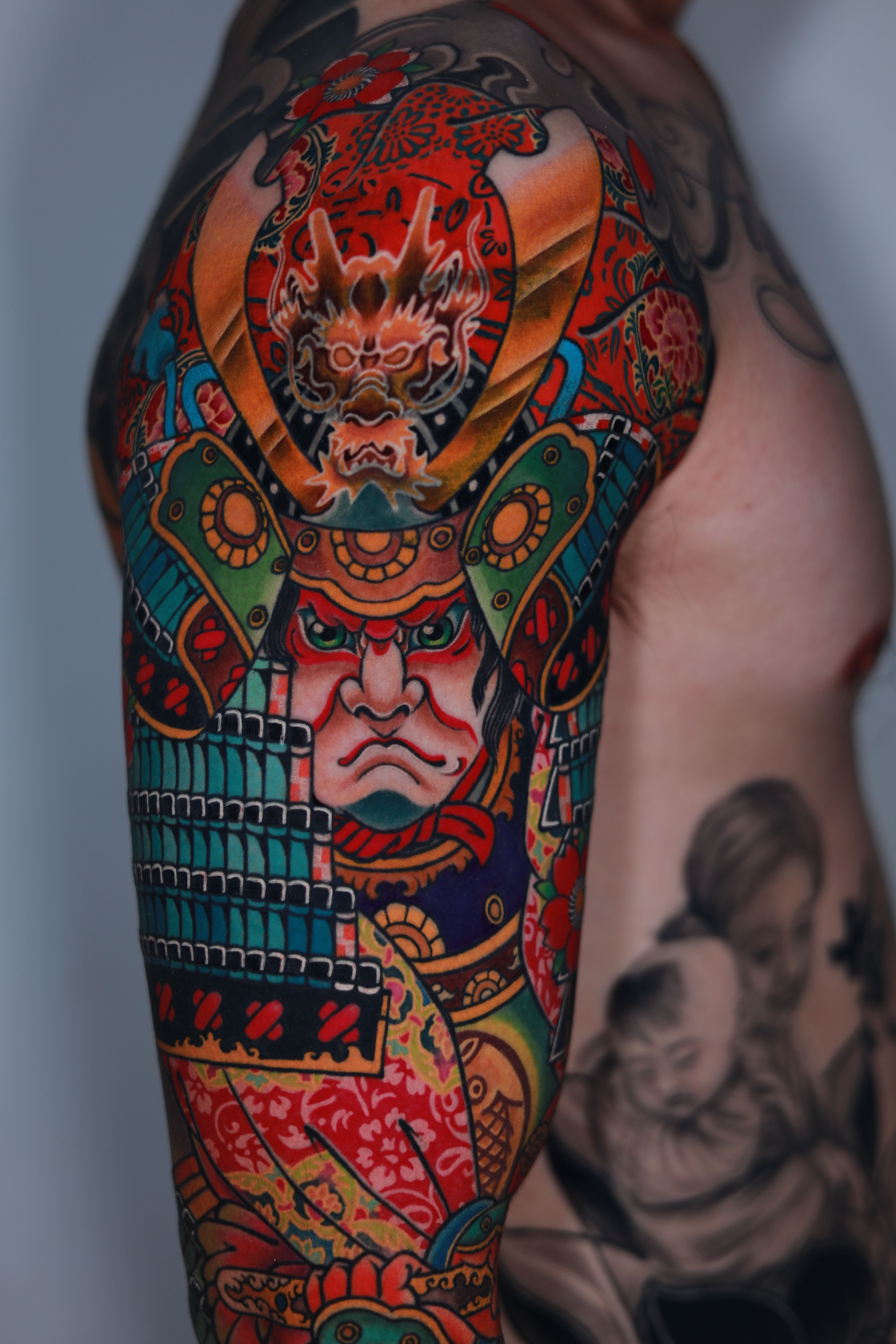 900+ ý tưởng hay nhất về Samurai tattoo trong 2026