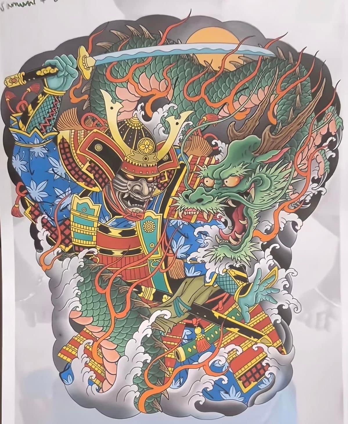 900+ ý tưởng hay nhất về Samurai tattoo trong 2026