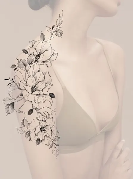 flowers tattoo