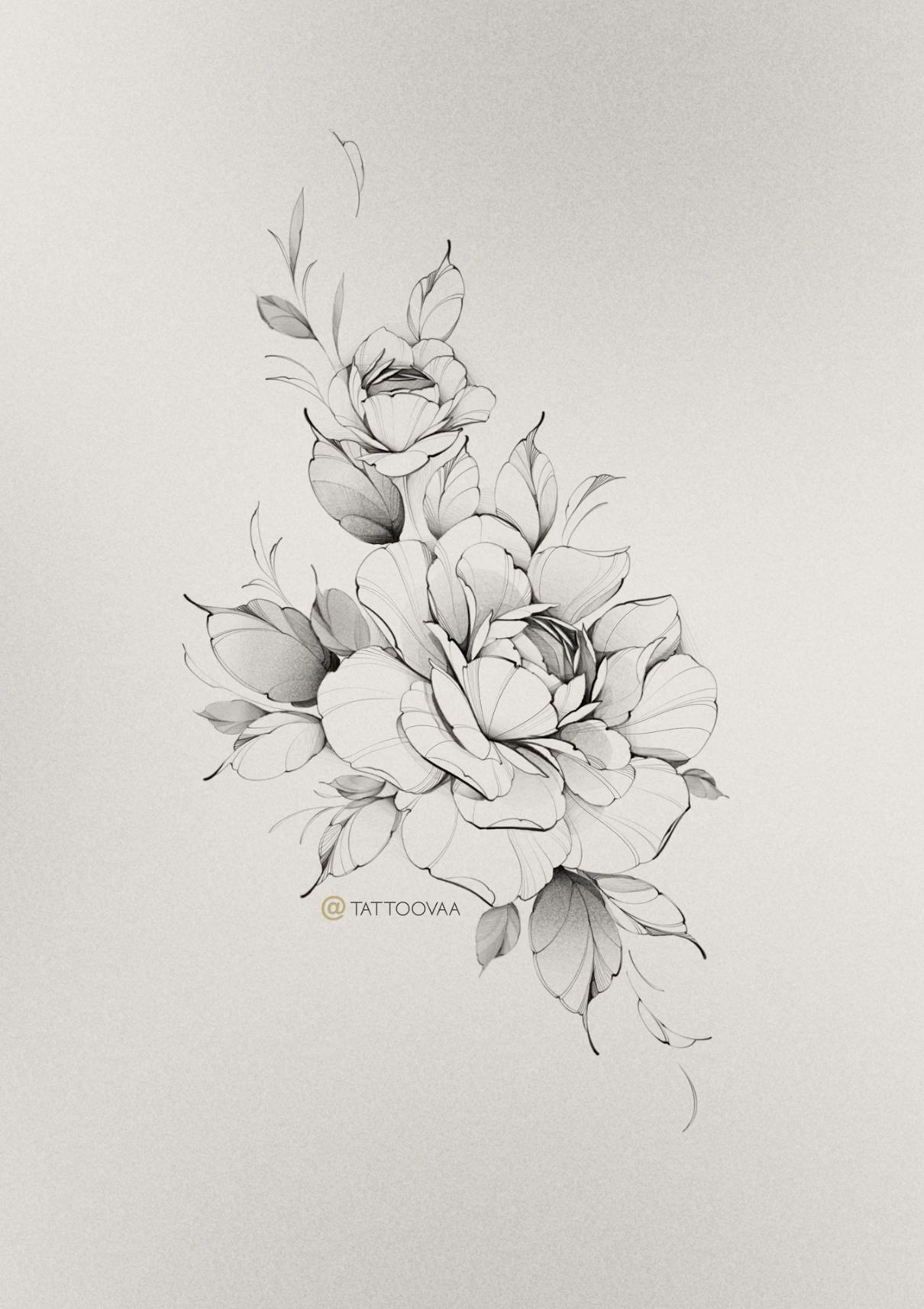 flowers tattoo