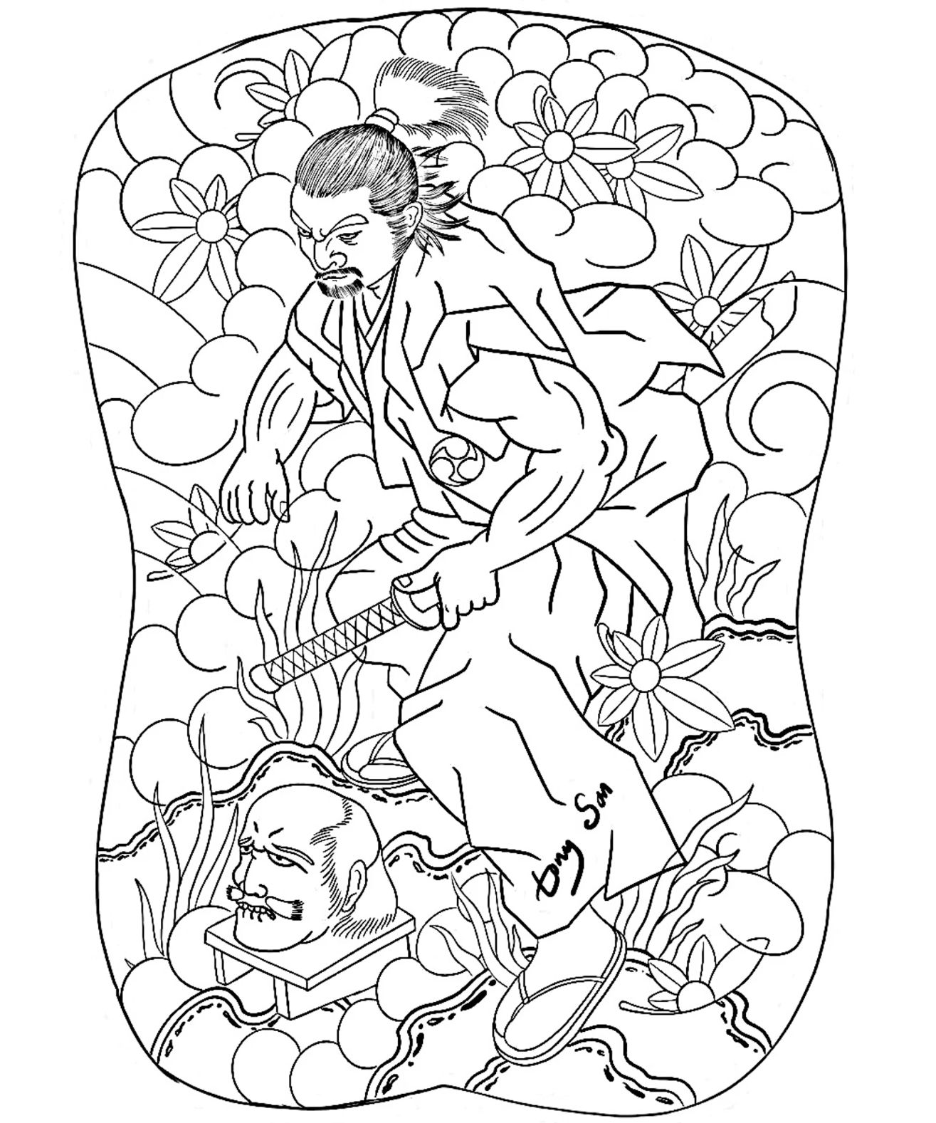 900+ ý tưởng hay nhất về Samurai tattoo trong 2026