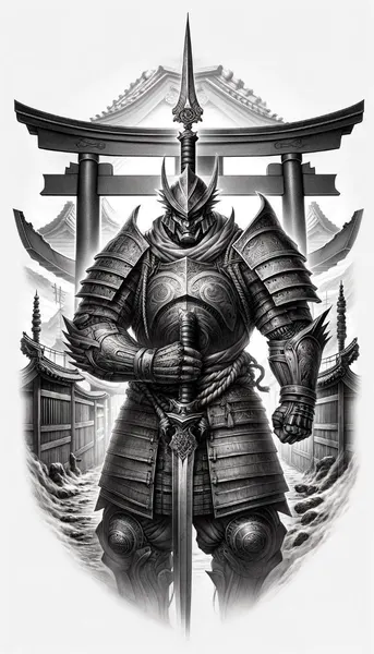 Samurai tattoo idea