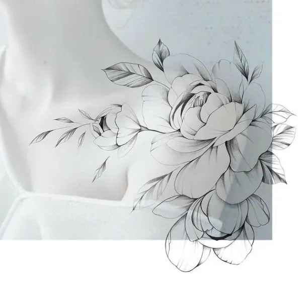 flowers tattoo