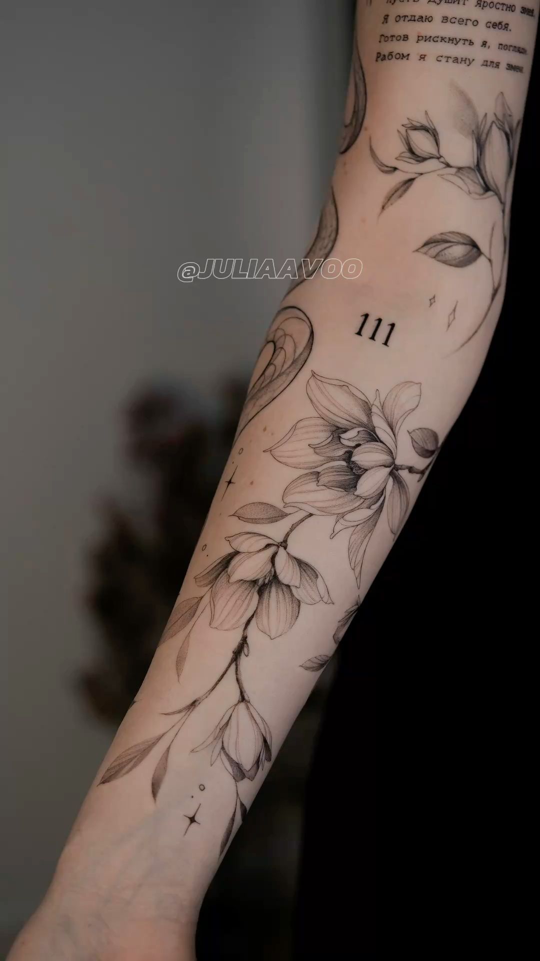 flowers tattoo