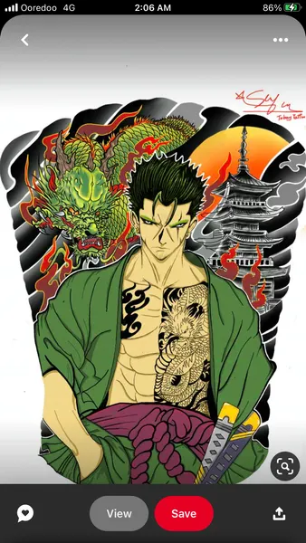 900+ ý tưởng hay nhất về Samurai tattoo trong 2026