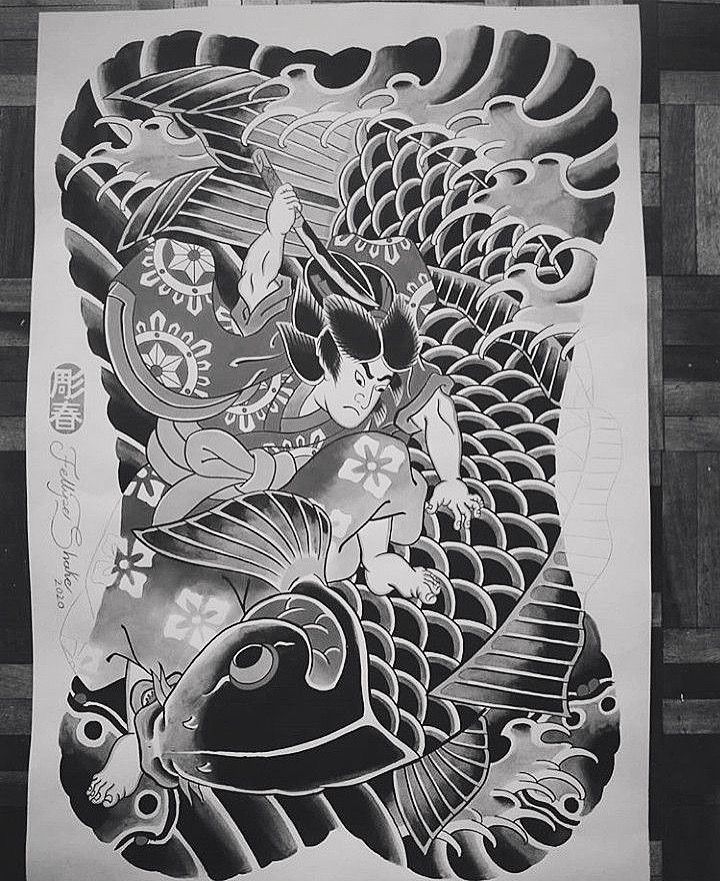 900+ ý tưởng hay nhất về Samurai tattoo trong 2026