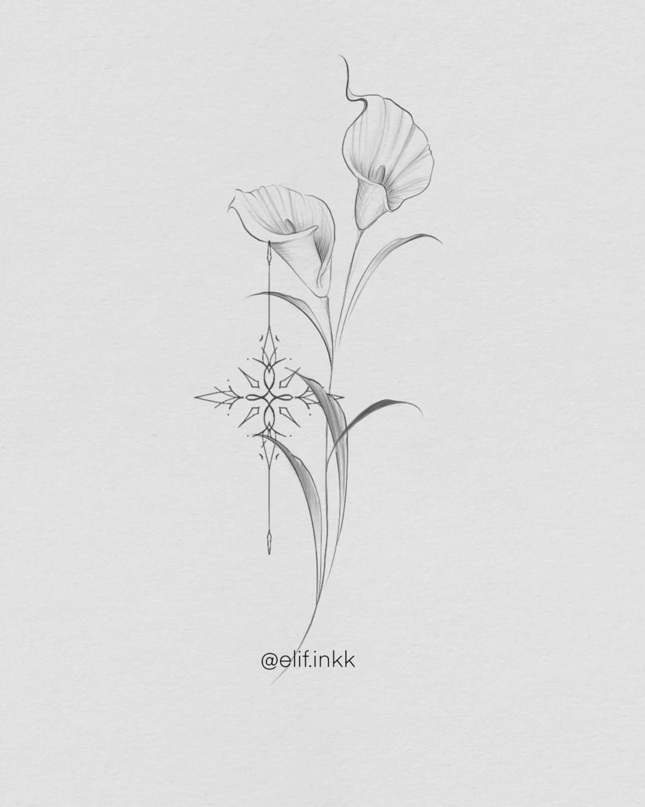 flowers tattoo