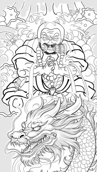 Samurai tattoo idea