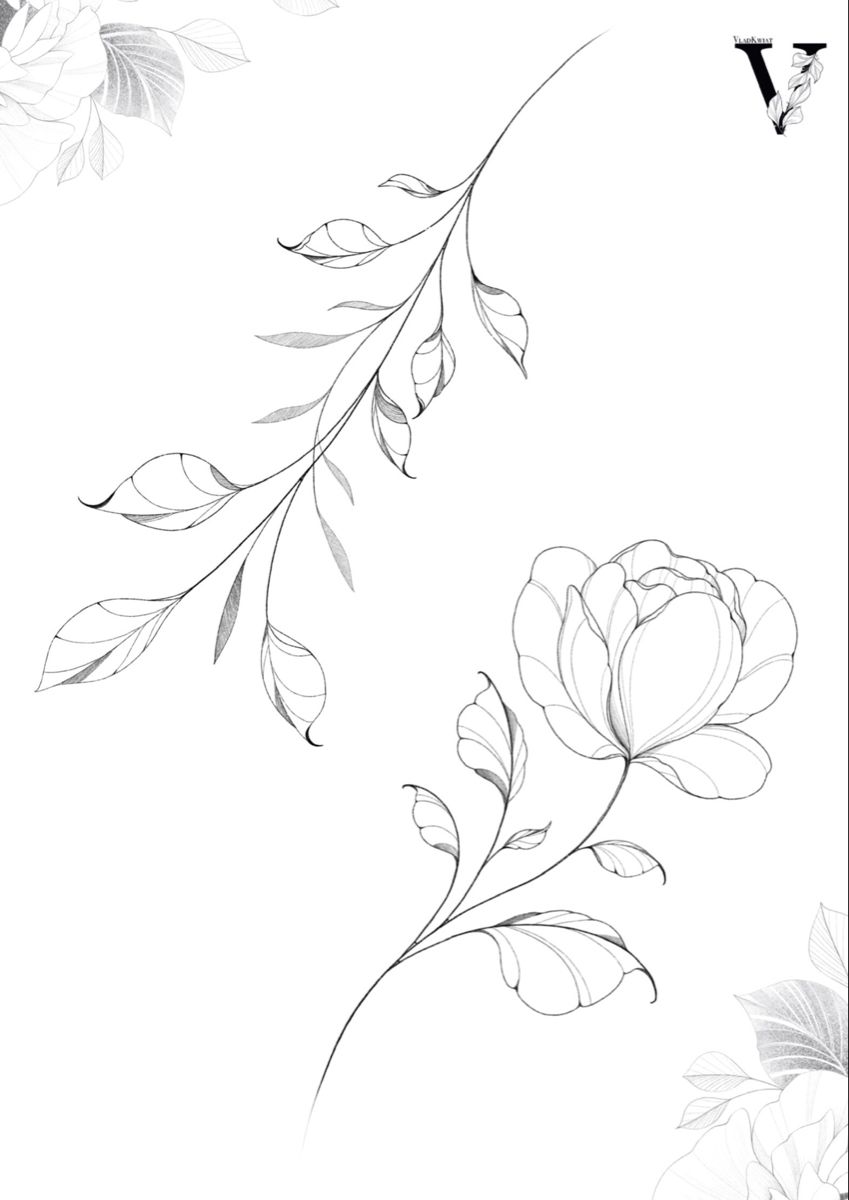 flowers tattoo