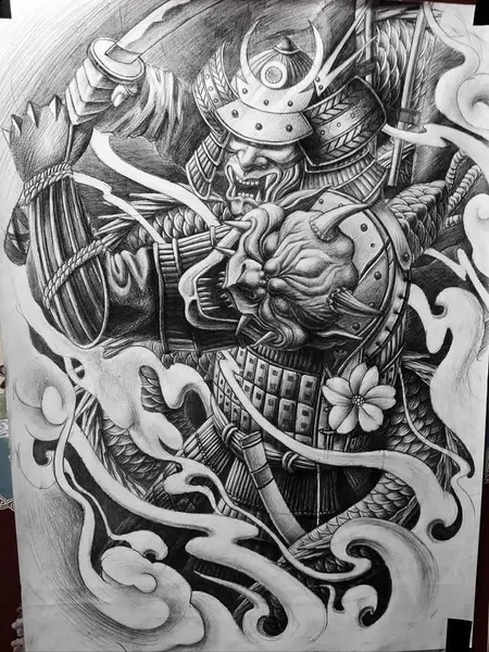 900+ ý tưởng hay nhất về Samurai tattoo trong 2026