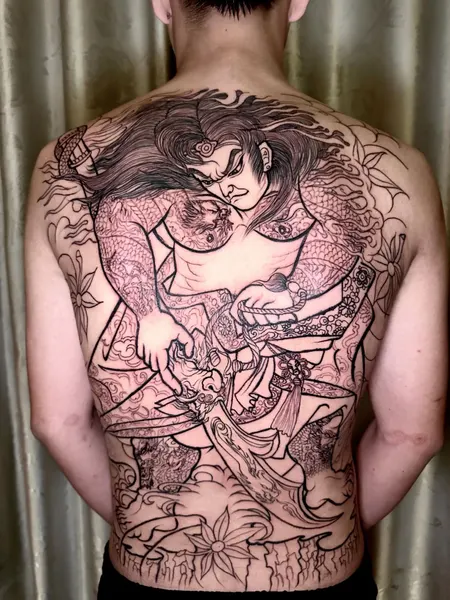 900+ ý tưởng hay nhất về Samurai tattoo trong 2026