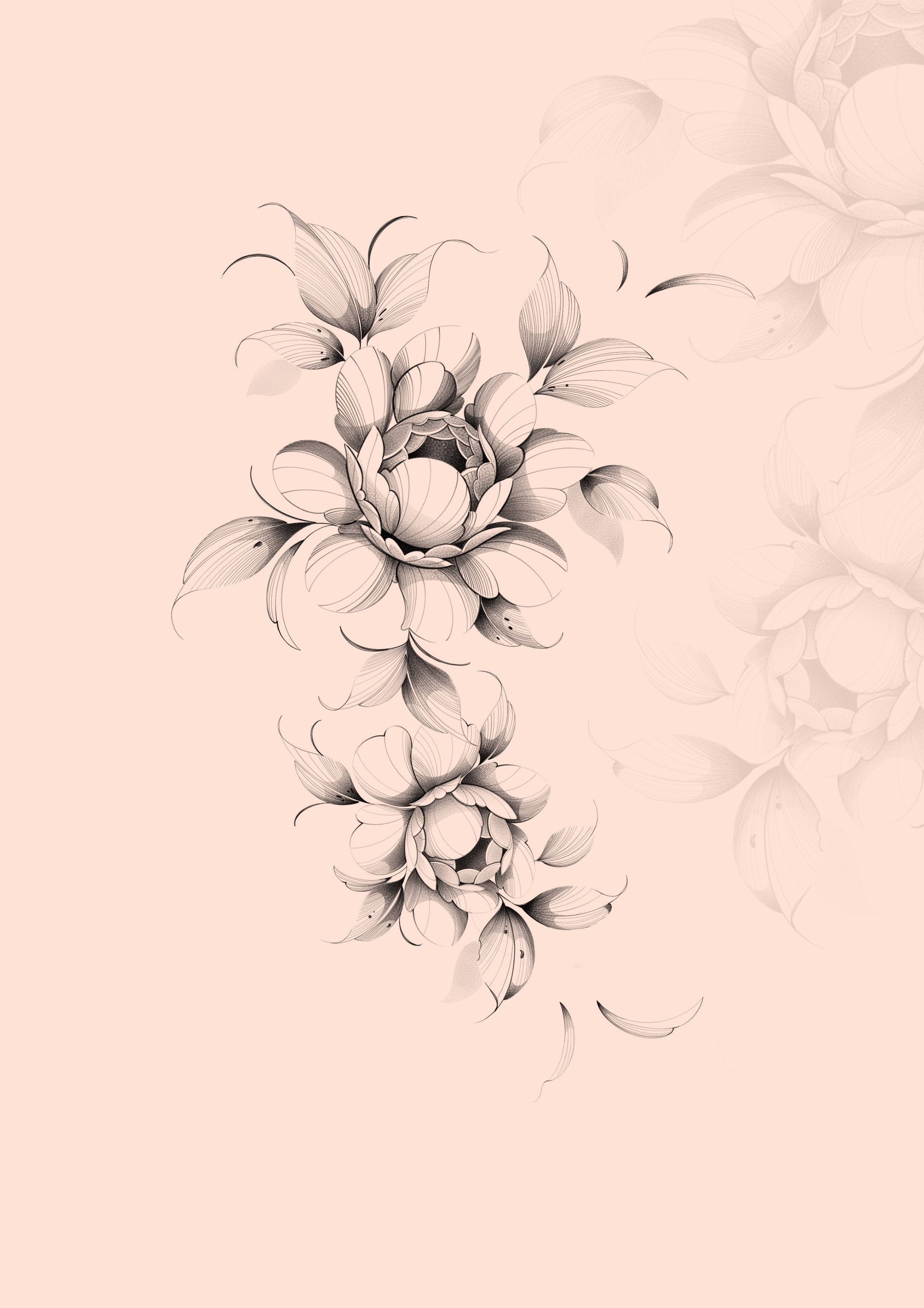 flowers tattoo