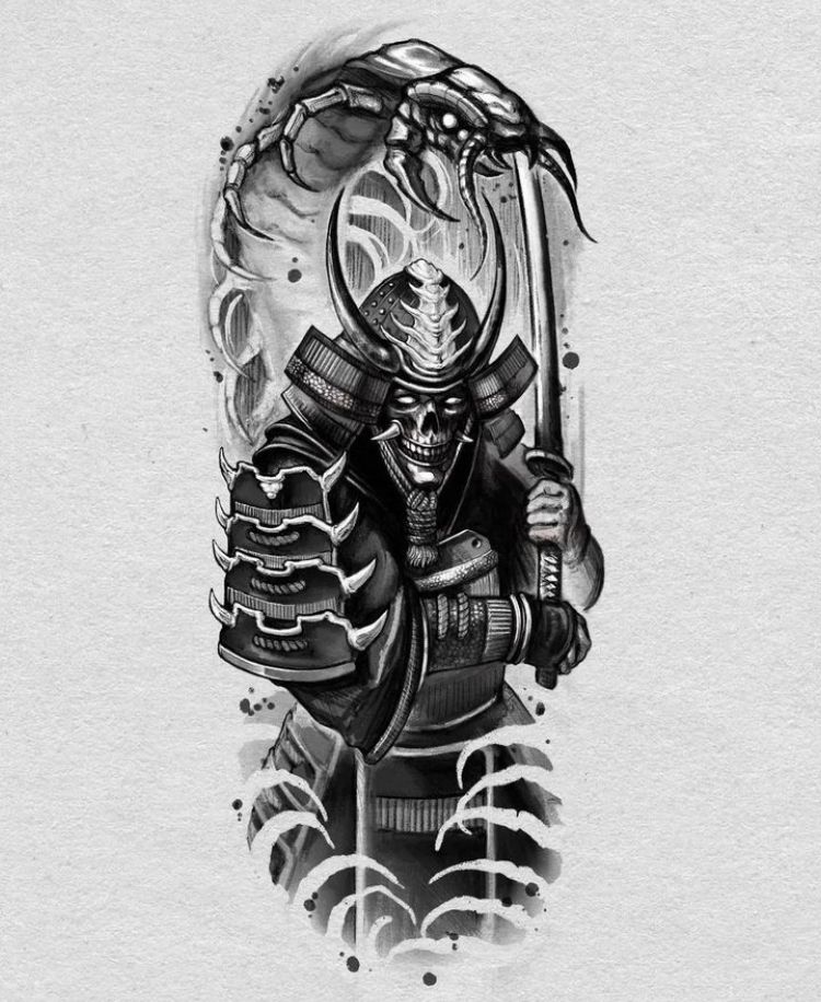 900+ ý tưởng hay nhất về Samurai tattoo trong 2026