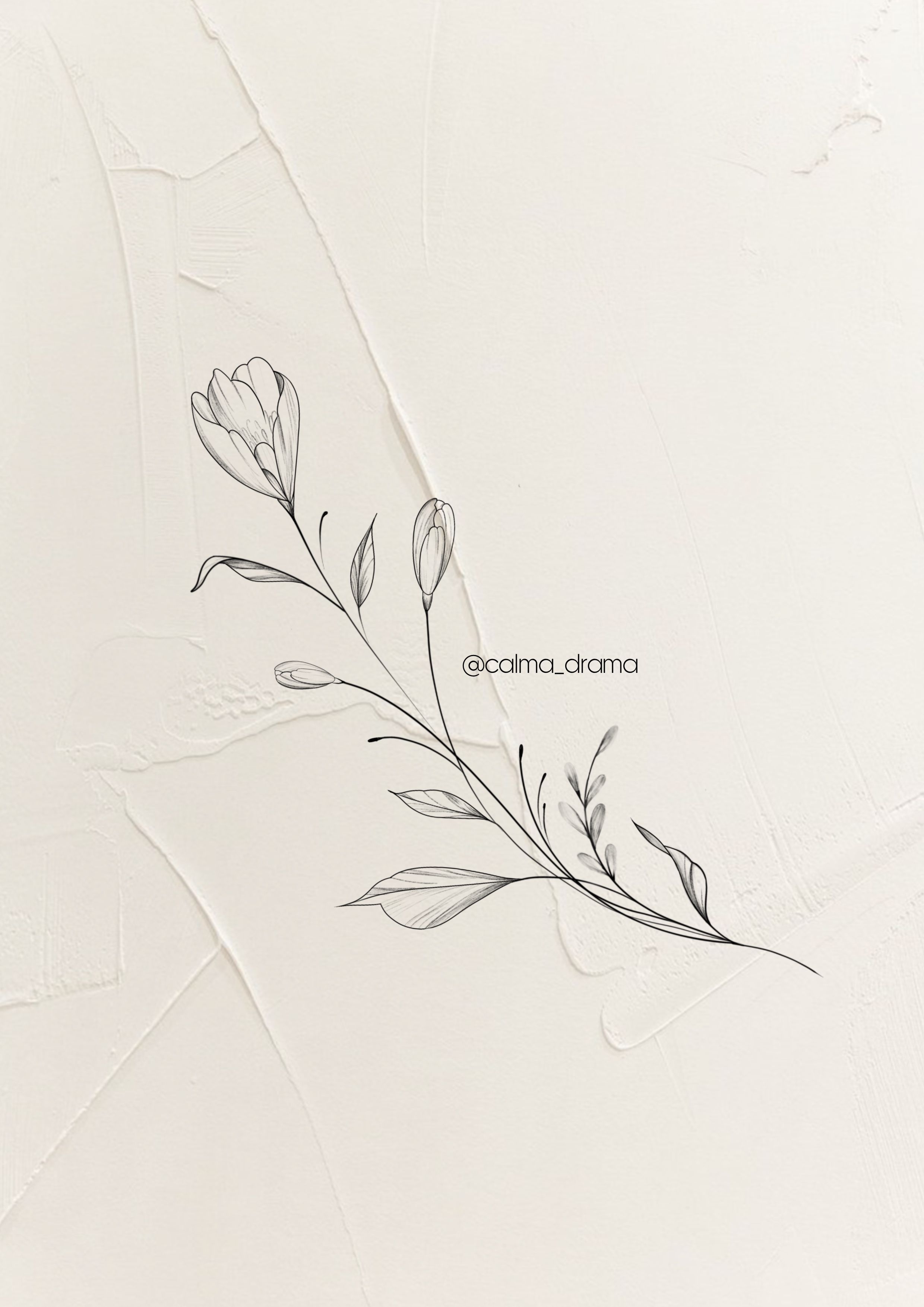 flowers tattoo
