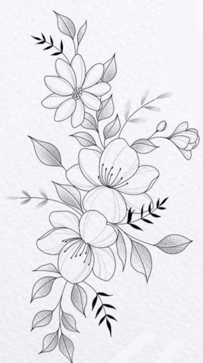 flowers tattoo
