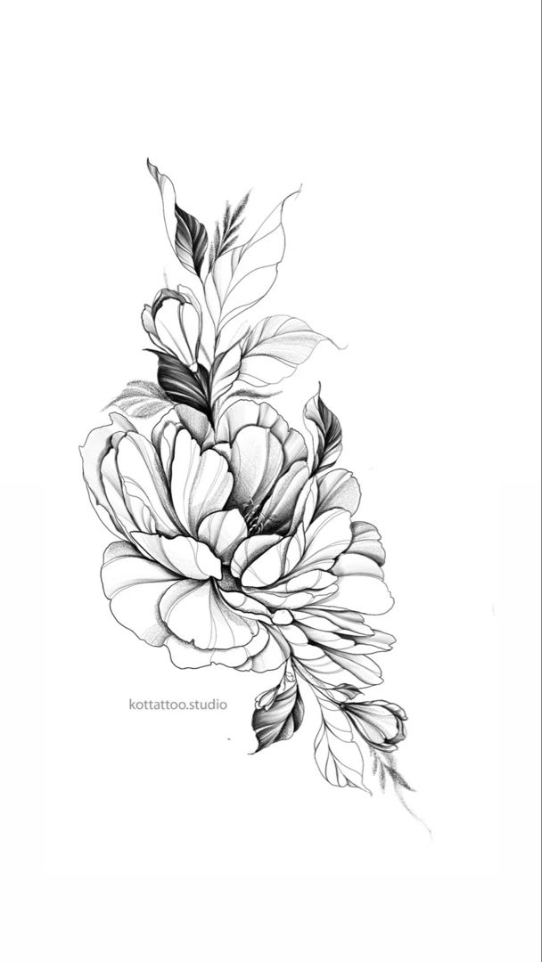 flowers tattoo
