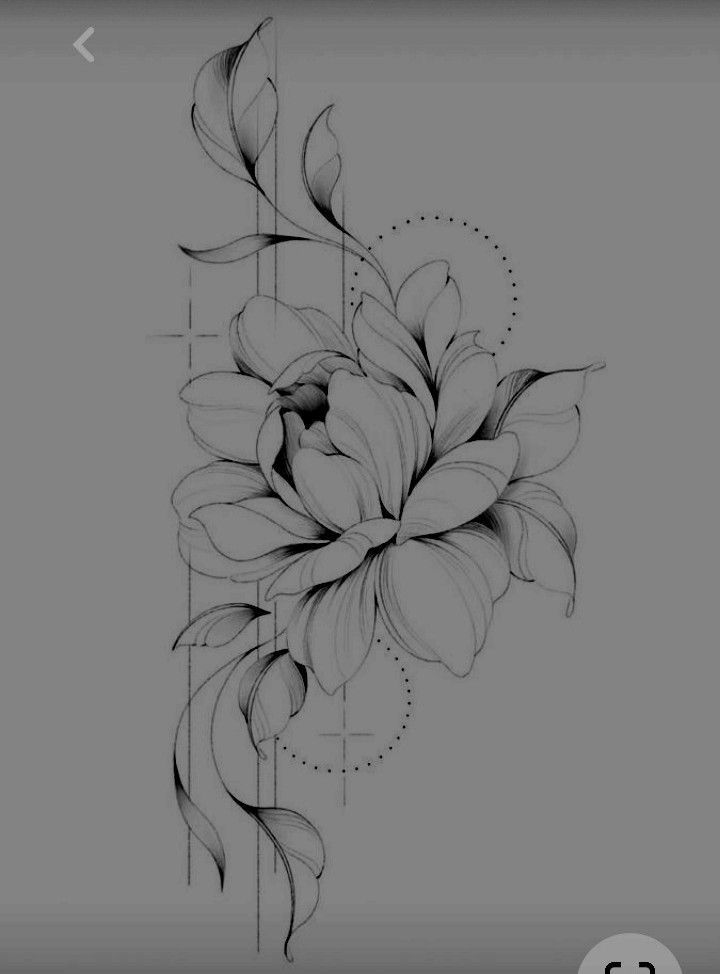 flowers tattoo