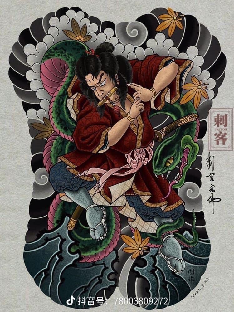 900+ ý tưởng hay nhất về Samurai tattoo trong 2026