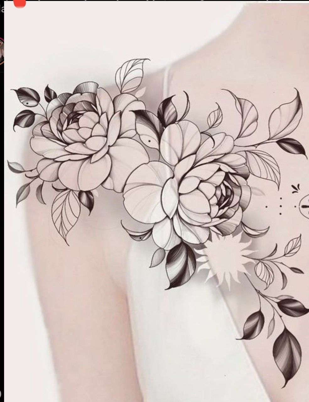 flowers tattoo