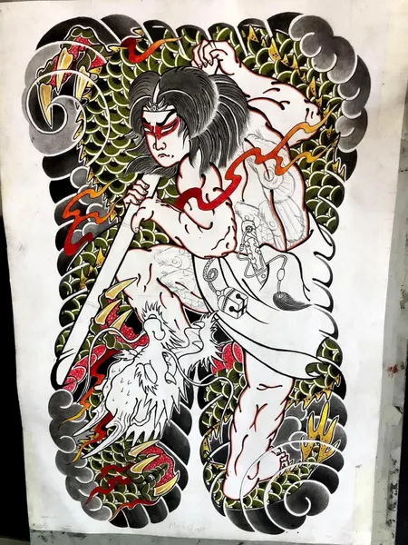 900+ ý tưởng hay nhất về Samurai tattoo trong 2026