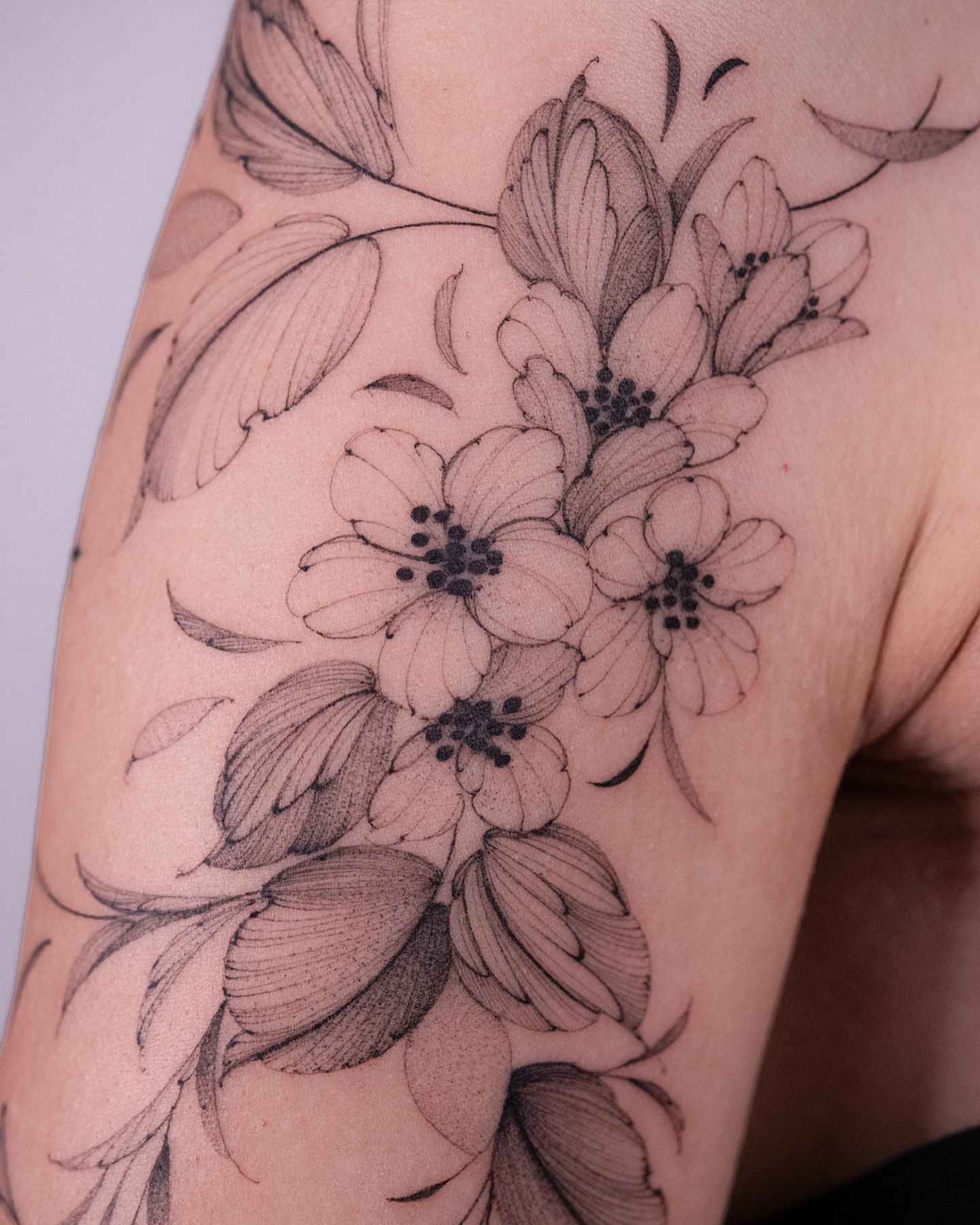 flowers tattoo