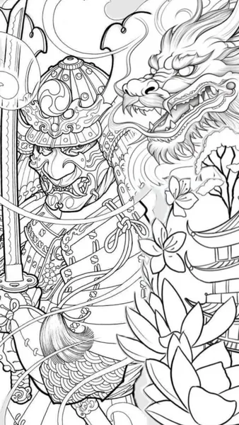 900+ ý tưởng hay nhất về Samurai tattoo trong 2026