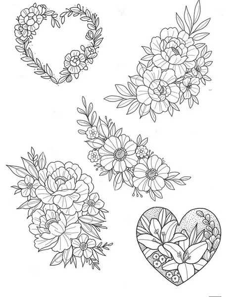 flowers tattoo