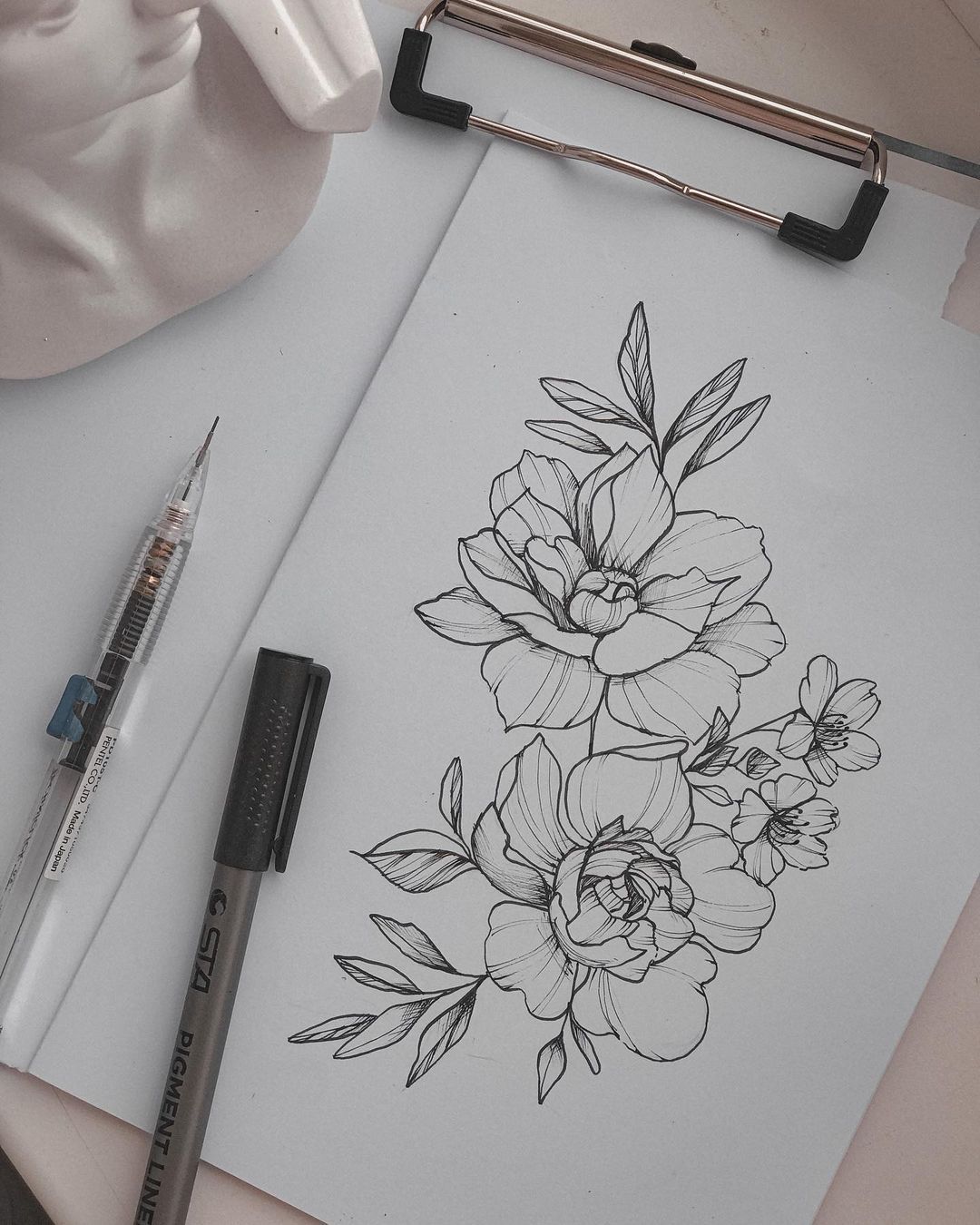 flowers tattoo