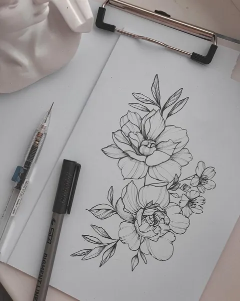 flowers tattoo