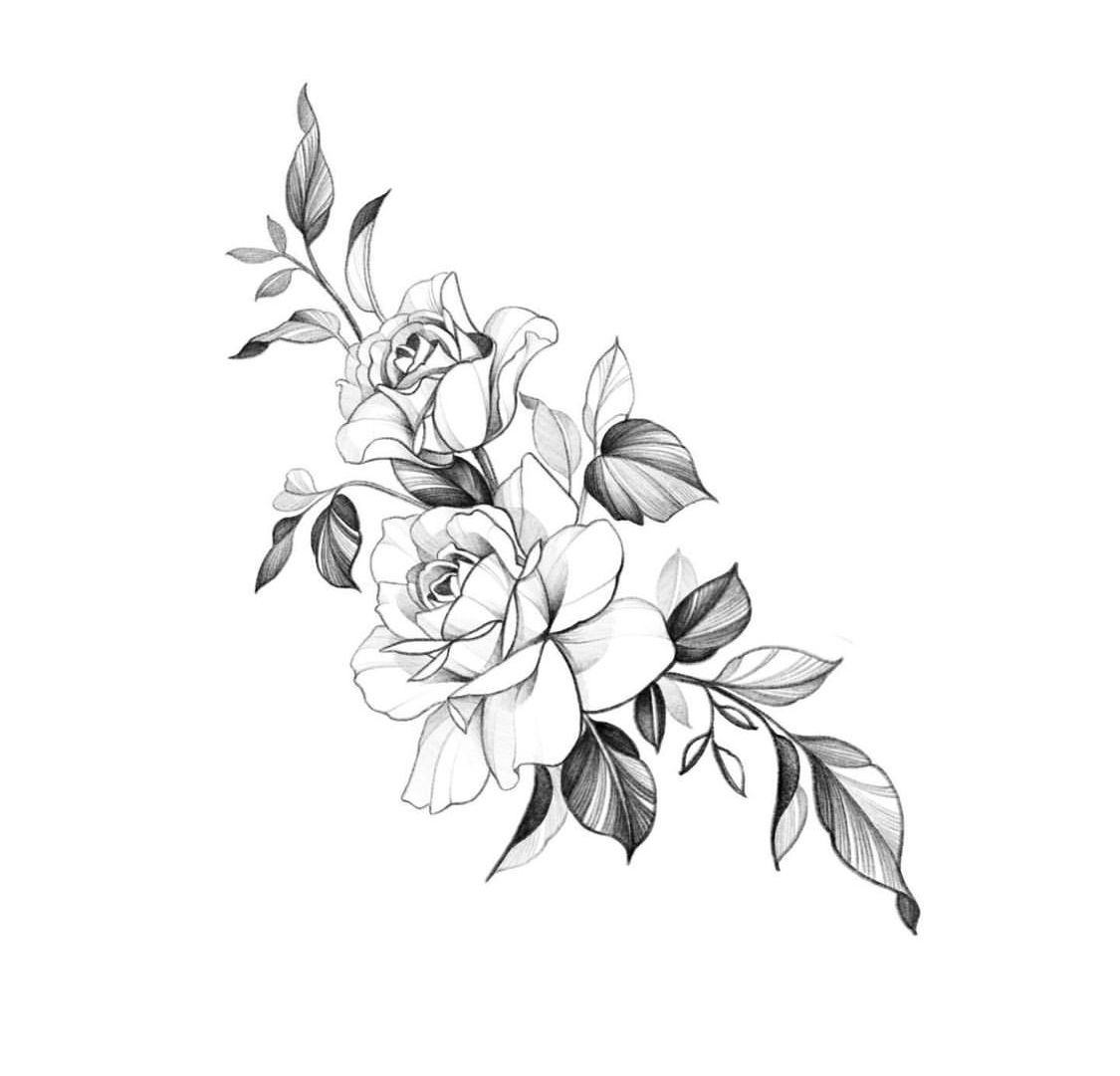 flowers tattoo