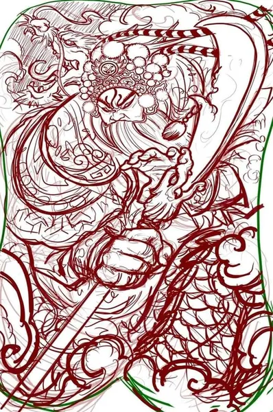 Samurai tattoo idea