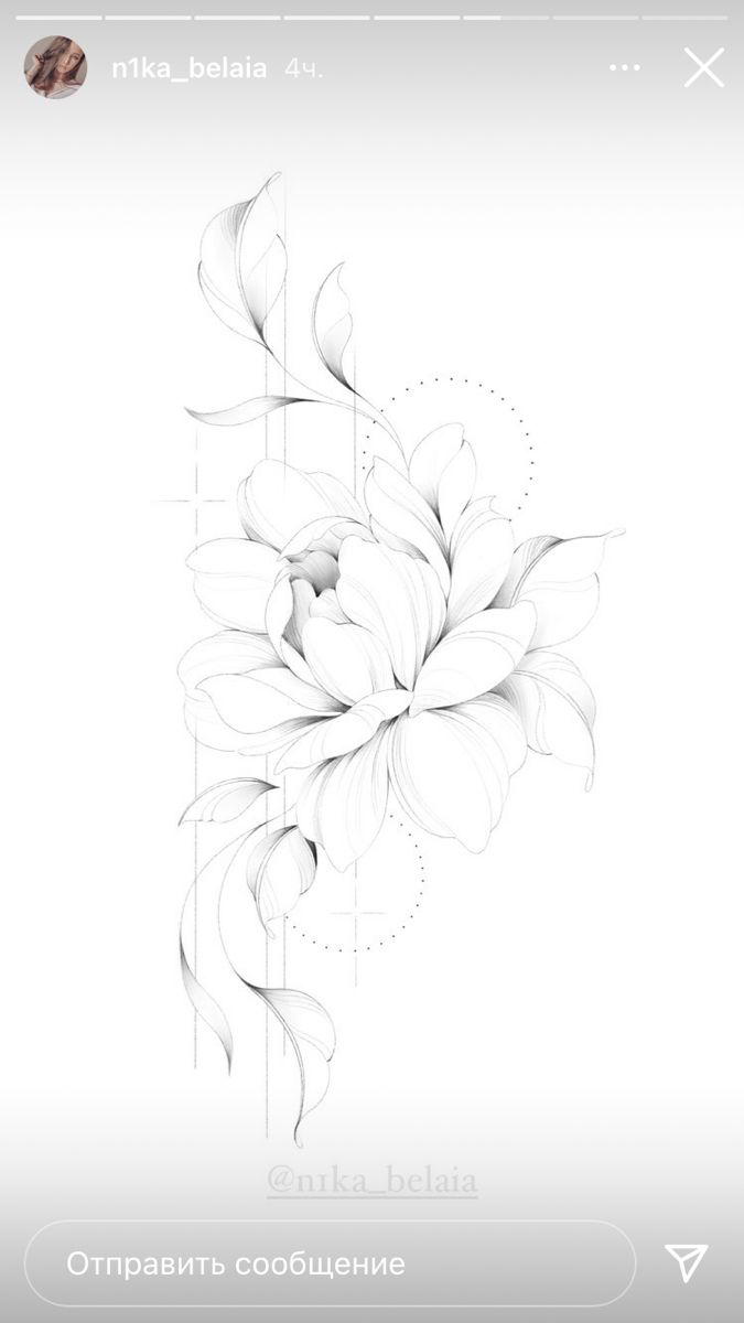 flowers tattoo