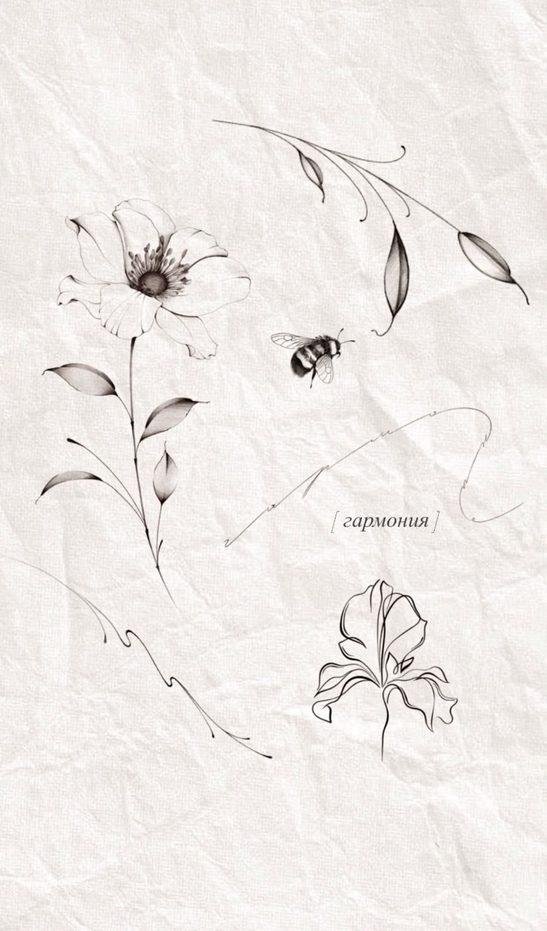 flowers tattoo