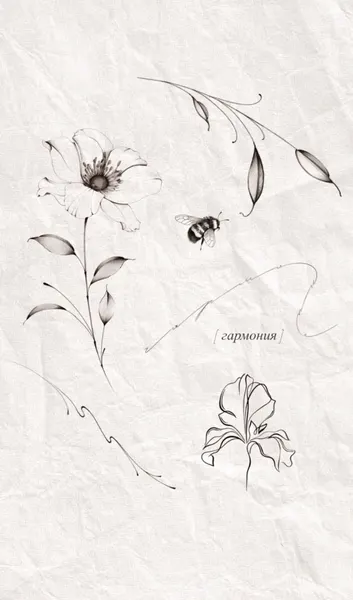 flowers tattoo