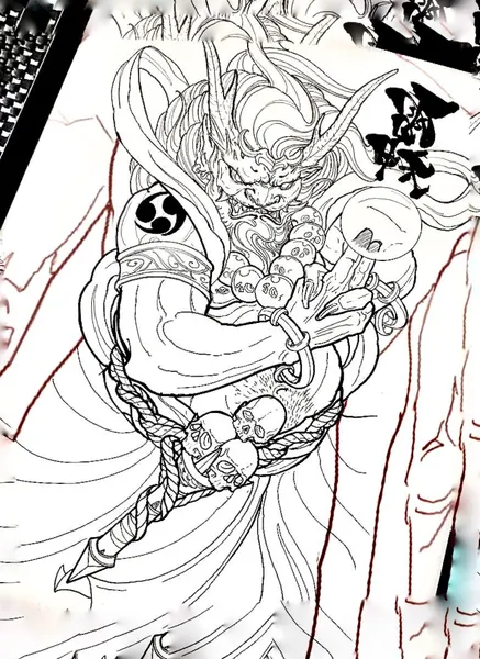 Samurai tattoo idea