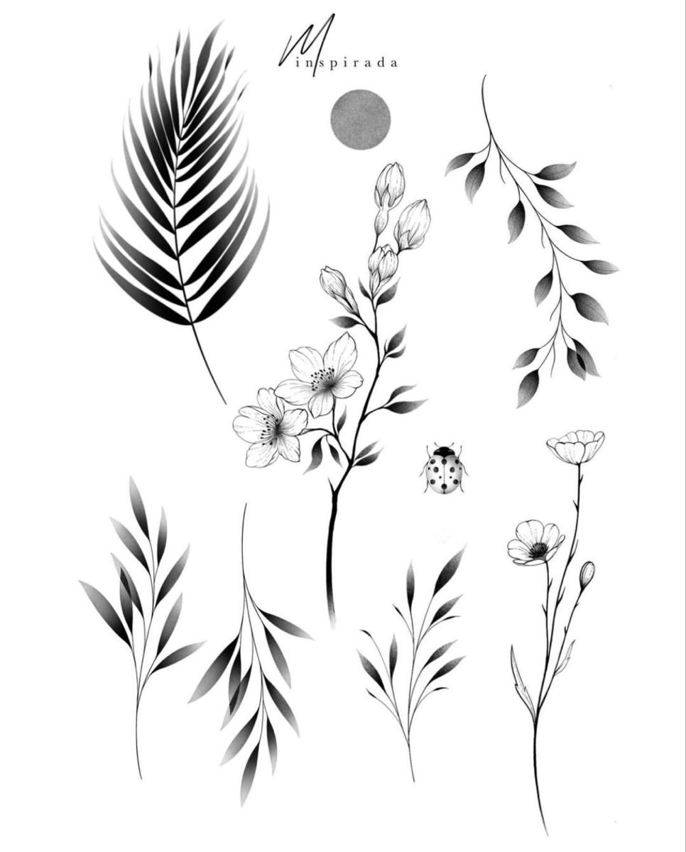 flowers tattoo