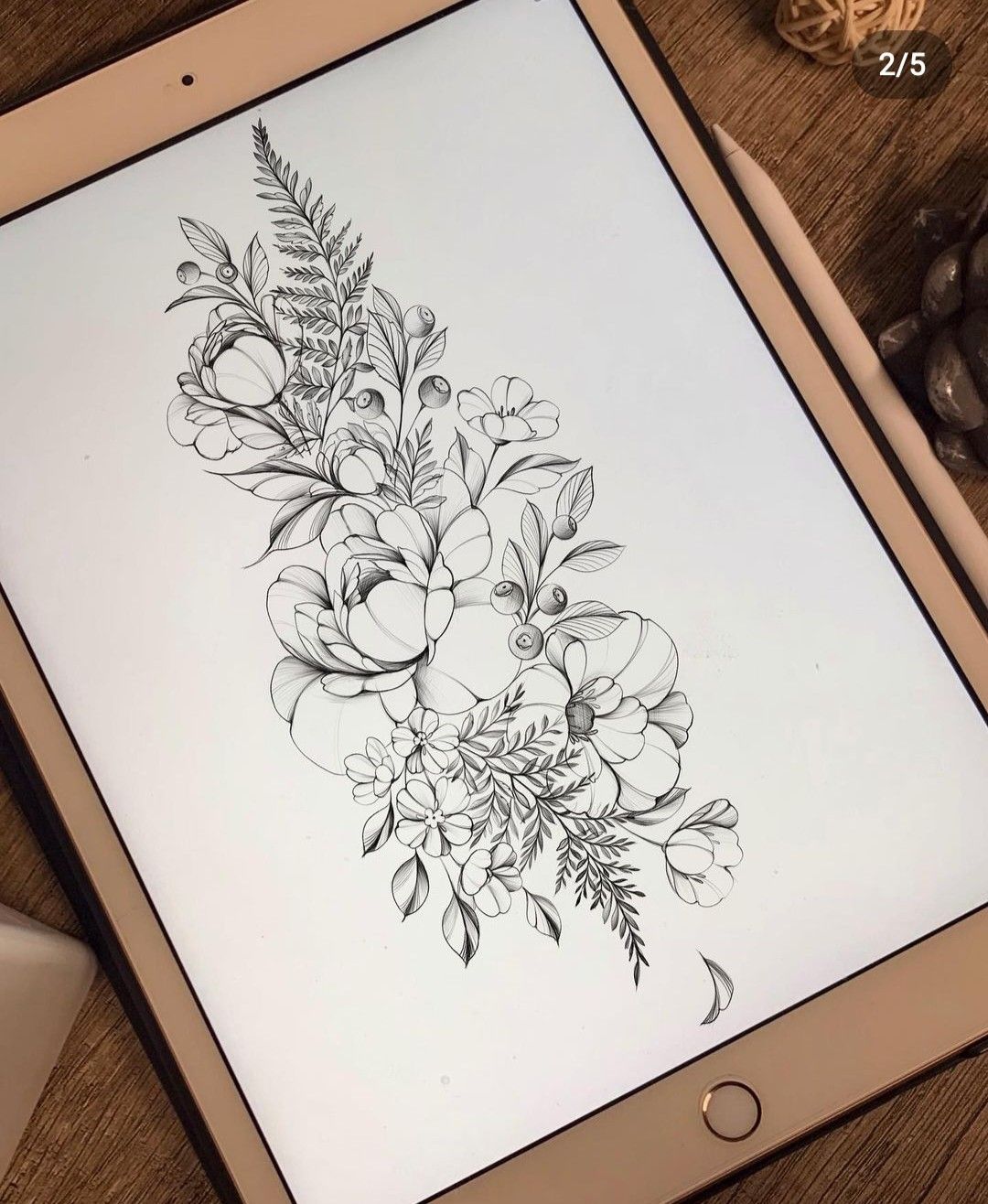 flowers tattoo