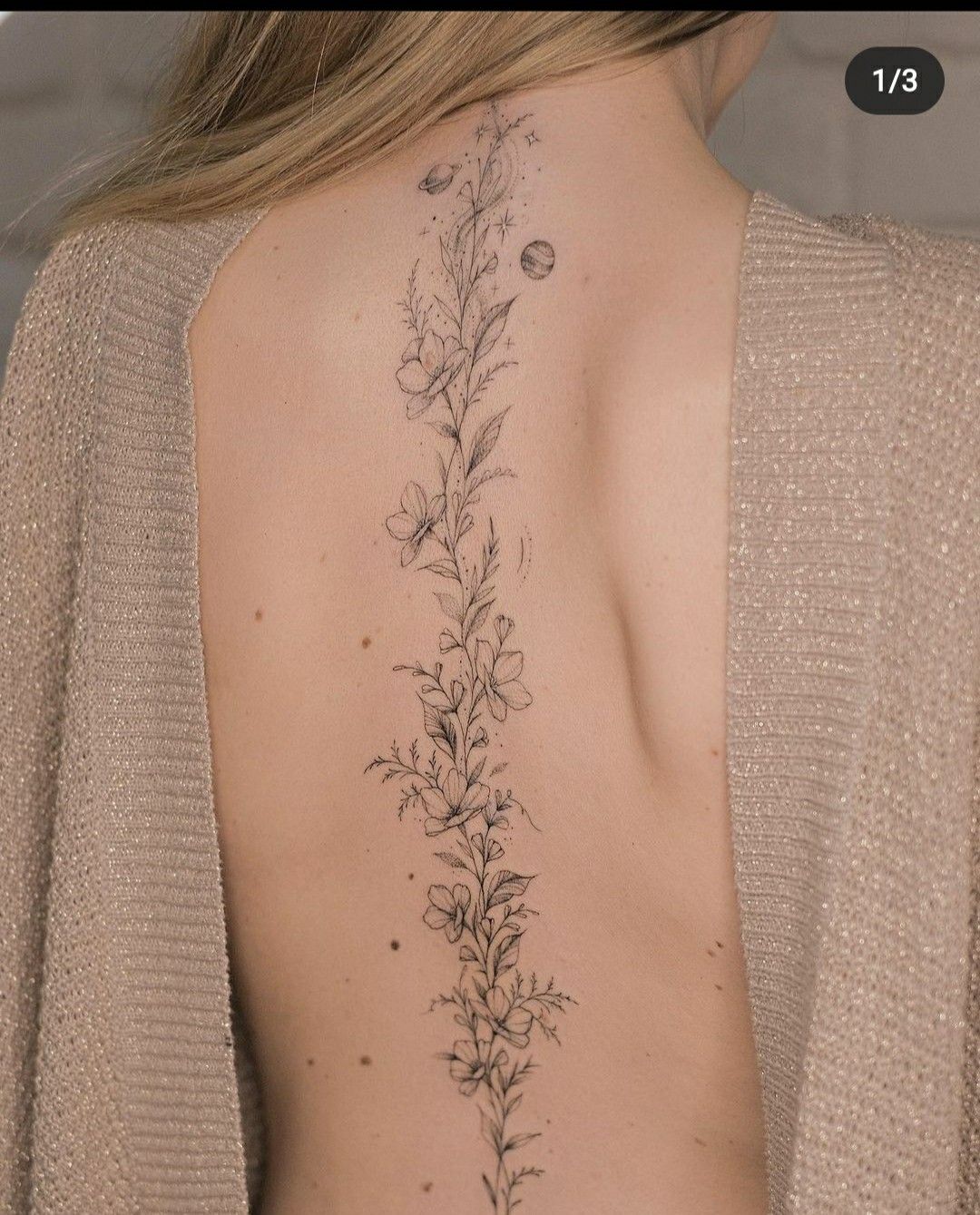 flowers tattoo