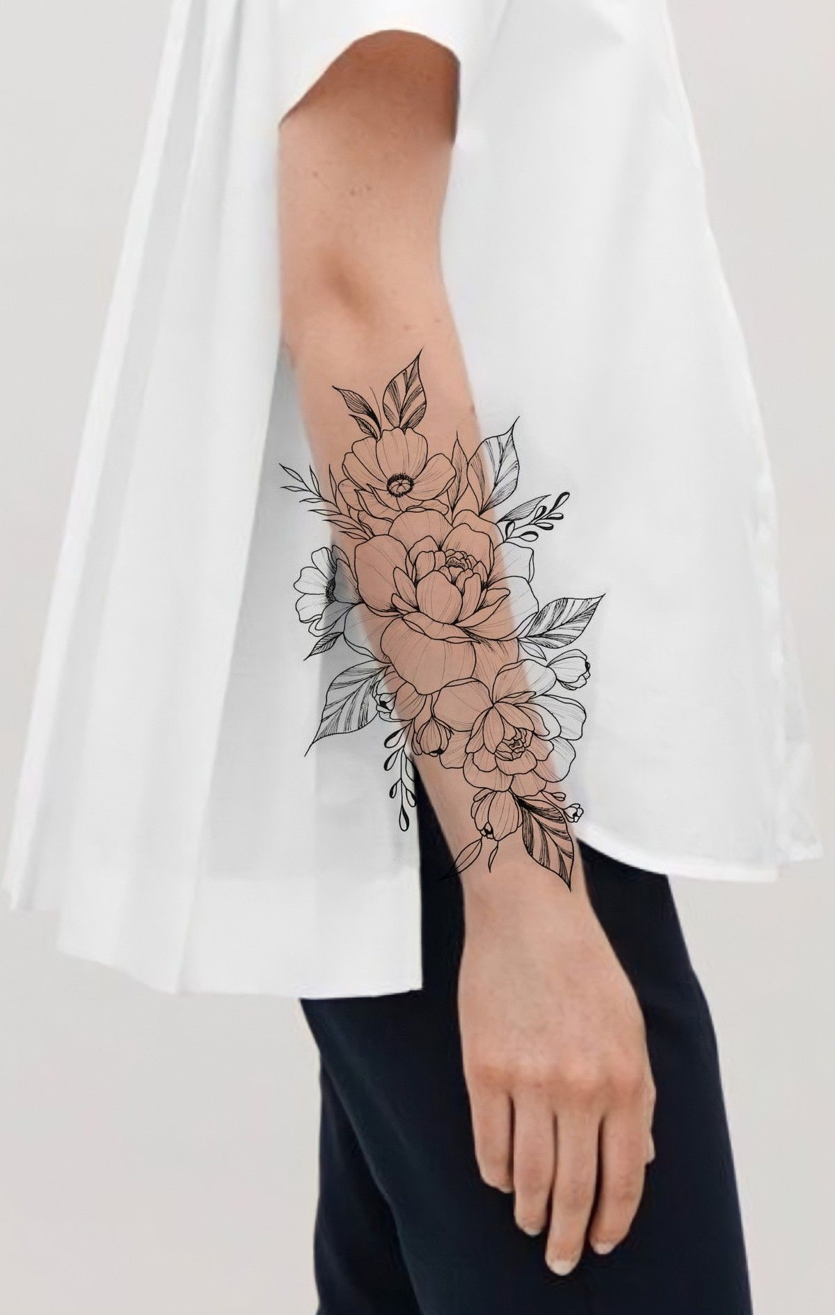 flowers tattoo