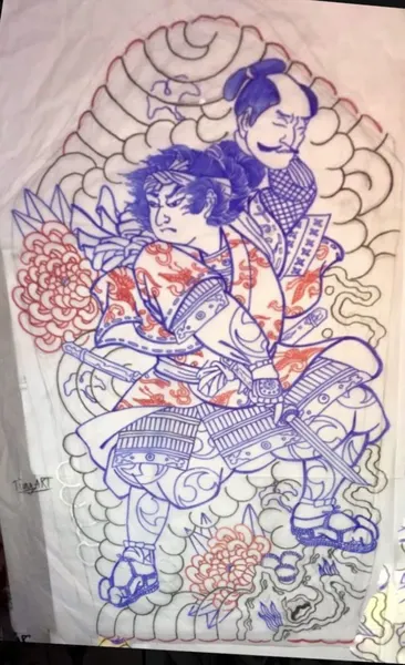 900+ ý tưởng hay nhất về Samurai tattoo trong 2026