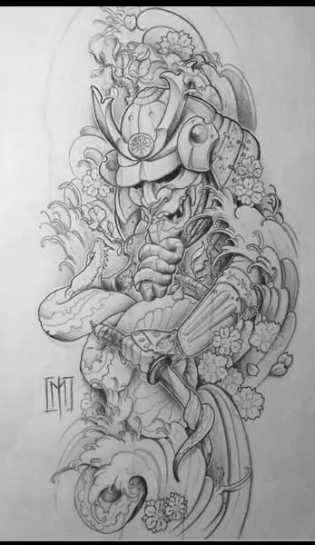 900+ ý tưởng hay nhất về Samurai tattoo trong 2026