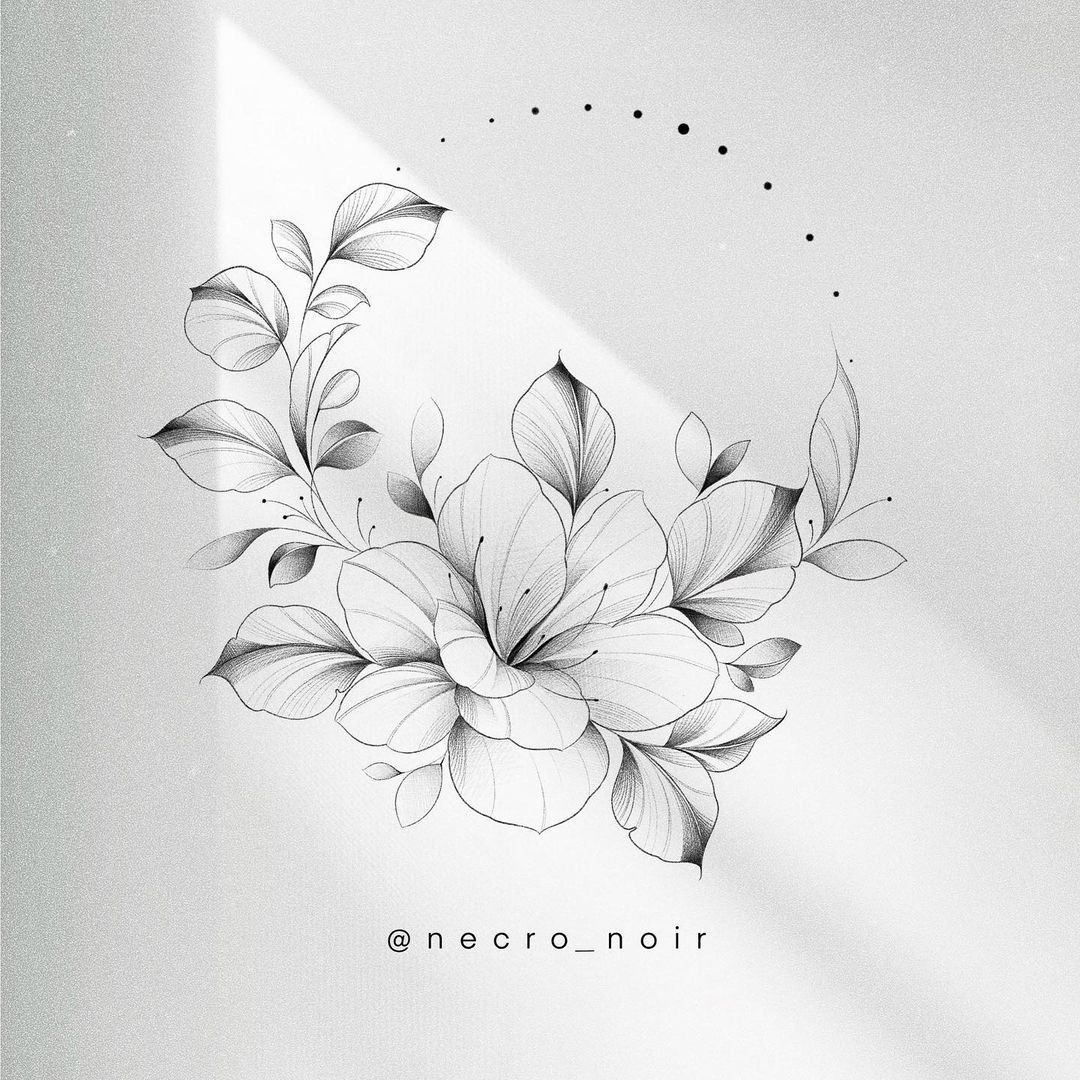 flowers tattoo