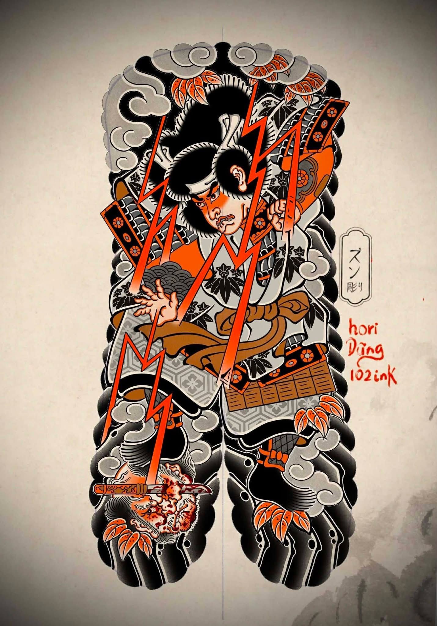 900+ ý tưởng hay nhất về Samurai tattoo trong 2026