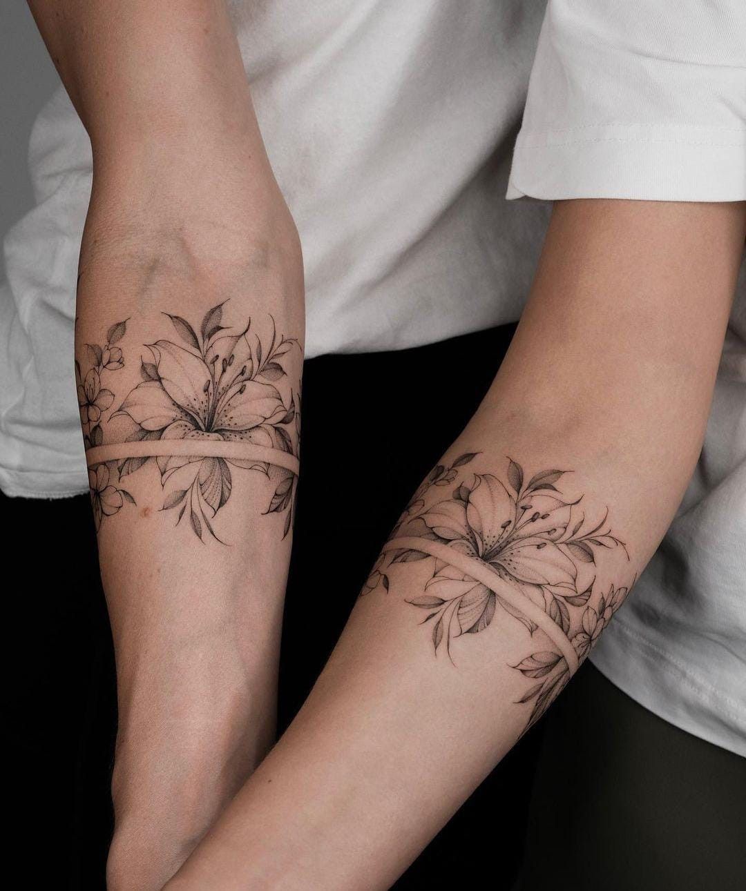 flowers tattoo
