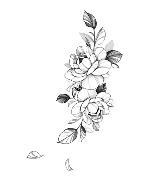 flowers tattoo